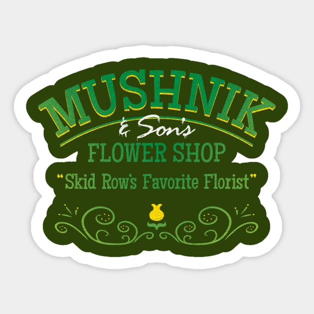 Family Run Strange and Unusual Florist Sticker by Heyday Threads